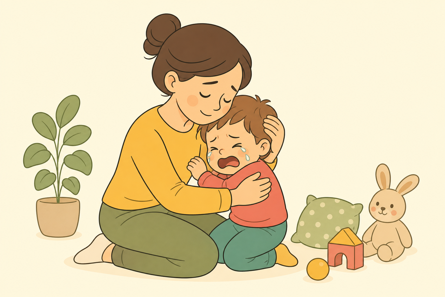 Illustration for Understanding Toddler Tantrums